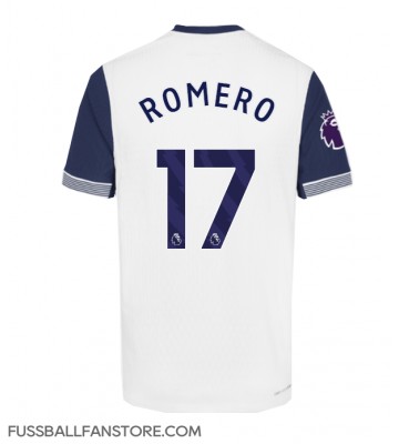 Tottenham Hotspur Cristian Romero #17 Replik Heimtrikot 2024-25 Kurzarm